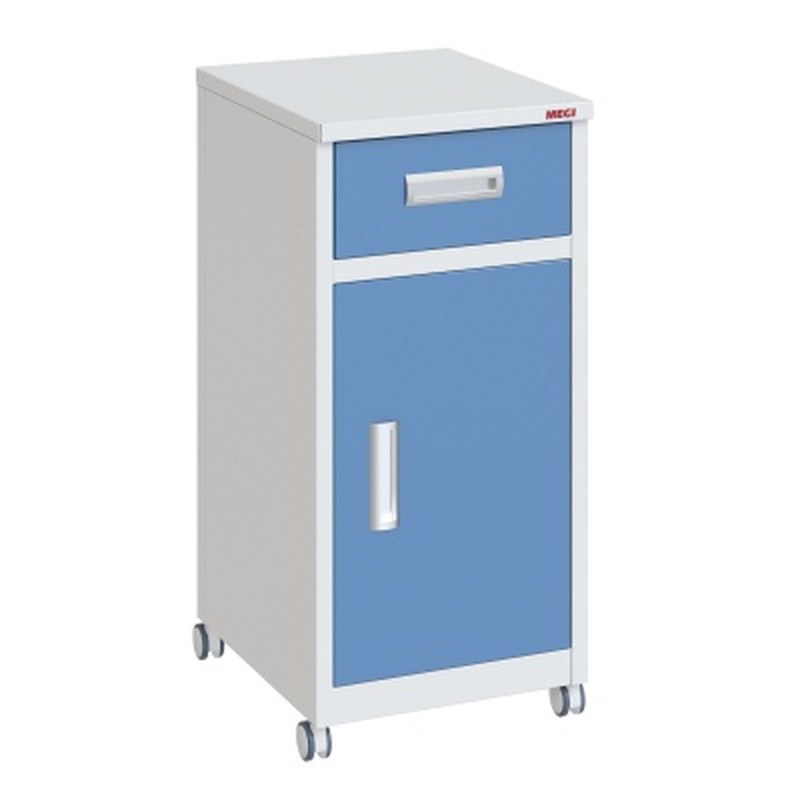 Тумба металлическая подкатная МЕГИ 4Hospitals МСК-625 — Kenig Medical